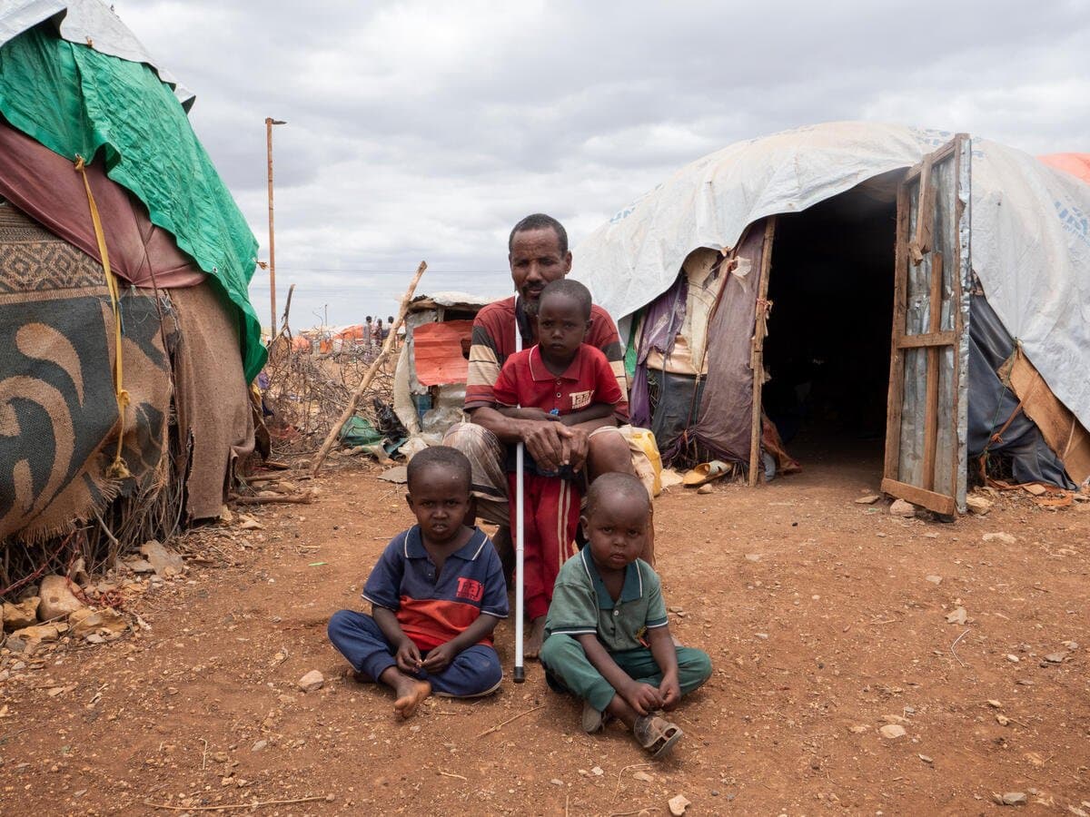 Middle and Lower Shabelle regions of Somalia showing conflict zones